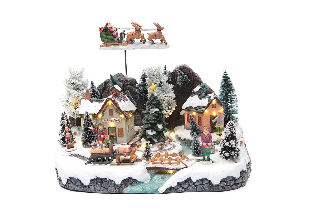 I villaggi natalizi in miniatura di Holyart