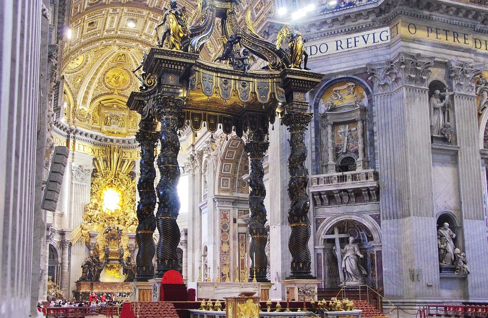 Storia del Baldacchino di San Pietro - Holyblog
